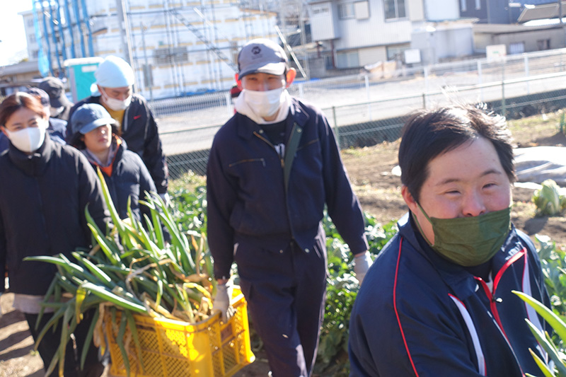 農耕班　作業のようす