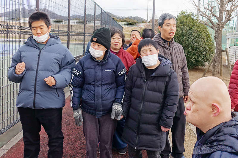 余暇、療育活動のようす