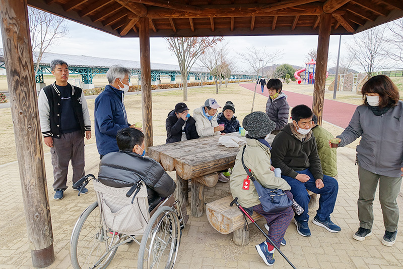 余暇、療育活動のようす